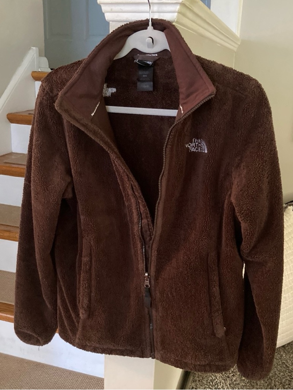 The North Face Women’s Brown Fleece Jacket - Cozy Zip-Up
